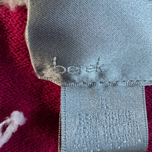 Berek Christmas Pink Snowman Cardigan‎